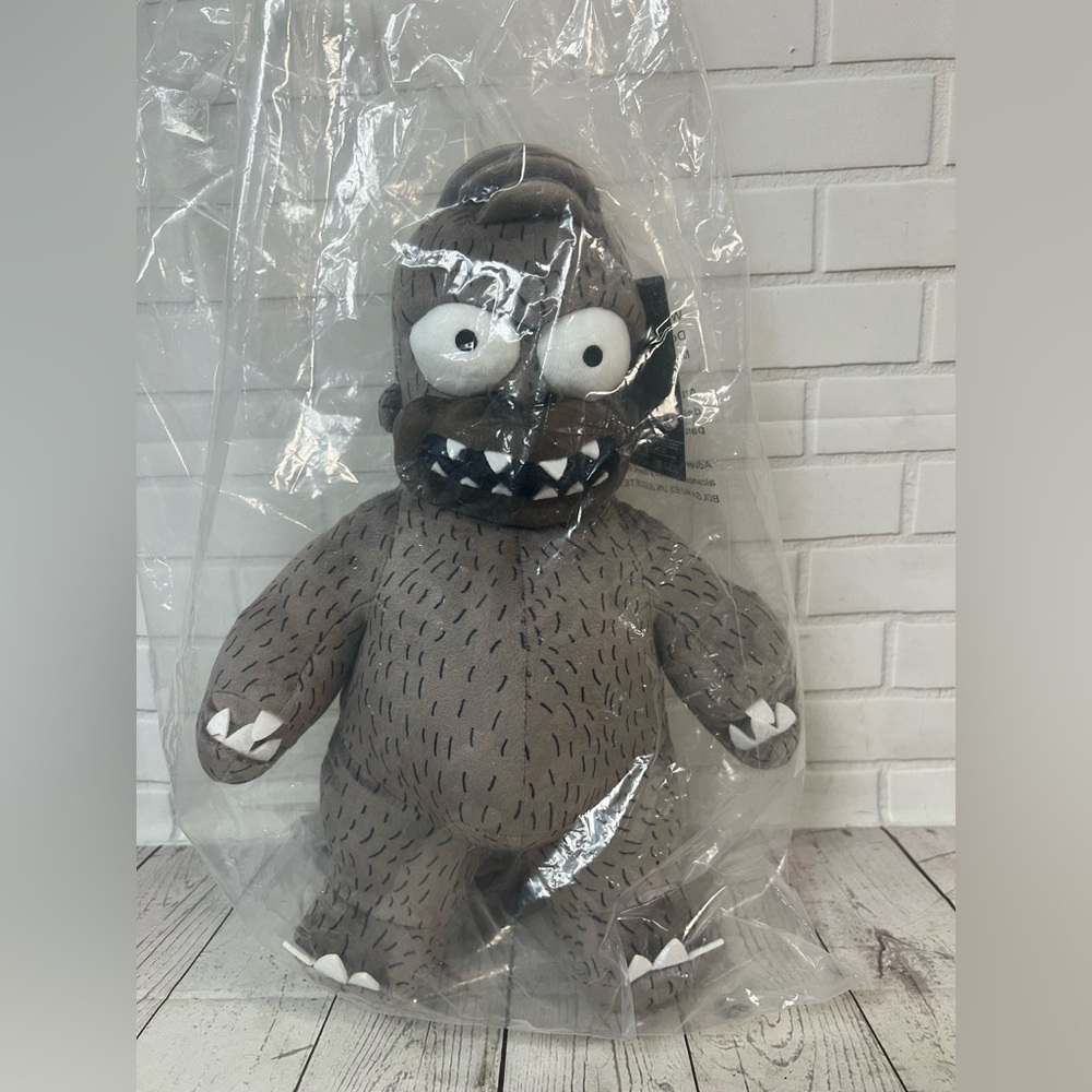 Plush - Kidrobot The Simpsons Homerzilla Homer-Godzilla 14" Soft Doll Toy NEW